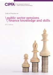 Code of Practice on Public Sector Pensions Finance Knowledge and Skills cover