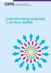 Transforming Corporate Services cover